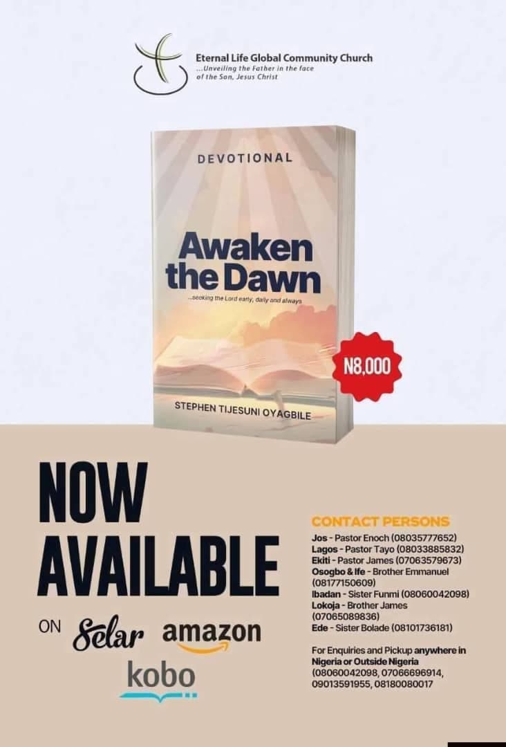 Awaken the Dawn Devotional by Stephen Tijesuni Oyagbile